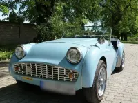 Gebraucht Triumph TR3 100 PS (73 kW) 1962 Blau Cabrio