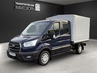 Gebraucht Ford Transit Trend 131 PS (96 kW) 2020 Blau Van / Kleinbus