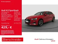 Używany Audi A3 Advanced 116 KM (85 kW) 2025 Czerwony Sedan/Limuzyna
