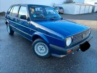 Brugt VW Golf II 75 HK (55 kW) 1991 Blå Hatchback