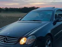 Gebraucht Mercedes CLK200 163 PS (119 kW) 2005 Blau Coupé