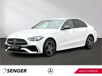 Gebraucht Mercedes C220 AMG 197 PS (144 kW) 2026 Weiß Limousine