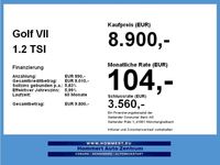 Gebraucht VW Golf VII 110 PS (80 kW) 2015 Sunset red (metallic) Limousine