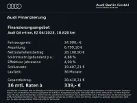 Gebraucht Audi Q4 e-tron Comfort 150 kW (204 PS) 2023 Gletscherweiß metallic SUV