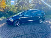 Gebraucht VW Sharan Highline 150 PS (110 kW) 2020 Schwarz Van / Kleinbus