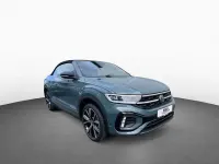 Gebraucht VW T-Roc Cabriolet R-line 150 PS (110 kW) 2025 Petroleum blue metallic (metallic) Cabrio