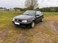 Gebraucht VW Golf Cabriolet 101 PS (74 kW) 2000 Schwarz Cabrio