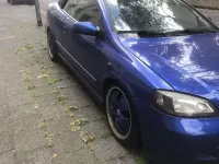 Gebraucht Opel Astra 101 PS (74 kW) 2003 Blau Cabrio