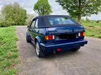 Gebraucht VW Golf Cabriolet Classicline 98 PS (72 kW) 1992 Blau Cabrio
