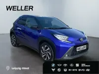 Gebraucht Toyota Aygo 72 PS (52 kW) 2023 Juniper blue / dach black mica (blau) Kleinwagen