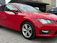 Usata Seat Leon FR 122 CV (89 kW) 2013 Rosso Coupé