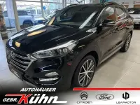 Gebraucht Hyundai Tucson Turbo 177 PS (130 kW) 2018 Phantom black (metallic) SUV