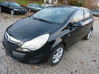 Gebraucht Opel Corsa Selection 69 PS (50 kW) 2012 Schwarz Limousine