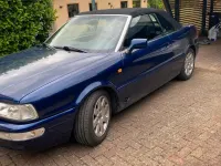 Gebraucht Audi 80 125 PS (91 kW) 1998 Blau Cabrio
