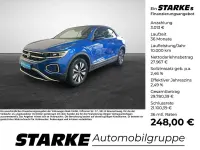 Gebraucht VW T-Roc Cabriolet Goal 150 PS (110 kW) 2025 Blau (ravennablau metallic) Cabrio