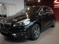 Gebraucht BMW 218 Active Tourer Luxury Line 136 PS (100 kW) 2017 Schwarz Van / Kleinbus