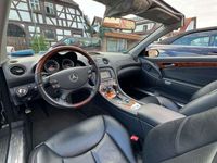 gebraucht Mercedes SL500 7G-TRONIC schwarz/schwarz Top Zustand