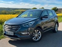 Gebraucht Hyundai Santa Fe Trend 188 PS (138 kW) 2018 Blau SUV