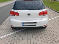 Gebraucht VW Golf VI 80 PS (58 kW) 2010 Weiß Kleinwagen