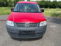 Gebraucht VW Caddy Team 80 PS (58 kW) 2010 Rot Van / Kleinbus