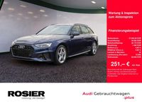 Second-hand Audi A4 S-Line 204 CP (150 kW) 2023 Albastru Break