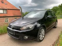 Gebraucht VW Golf VI 122 PS (89 kW) 2008 Schwarz Kleinwagen