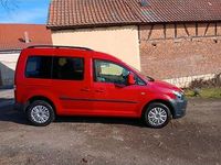 Gebraucht VW Caddy Trendline 105 PS (77 kW) 2011 Rot Van / Kleinbus