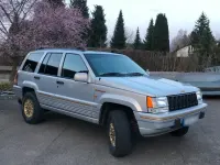 Gebraucht Jeep Grand Cherokee Limited 211 PS (155 kW) 1995 Silber SUV