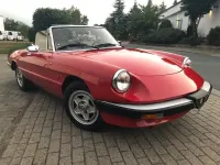 Gebraucht Alfa Romeo Spider 116 PS (85 kW) 1988 Rot Cabrio
