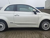 Gebraucht Fiat 500 Lounge 69 PS (50 kW) 2010 Weiß Kleinwagen
