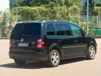 Gebraucht VW Touran 140 PS (102 kW) 2008 Schwarz Van / Kleinbus