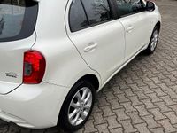 Gebraucht Nissan Micra 80 PS (58 kW) 2015 Weiß Kleinwagen