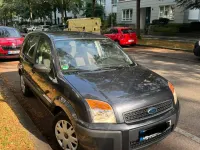 Gebraucht Ford Fusion 80 PS (58 kW) 2008 Blau Kleinwagen