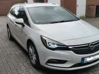 Gebraucht Opel Astra Dynamic 136 PS (100 kW) 2017 Weiß Kombi