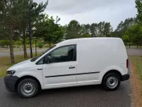 Gebraucht VW Caddy 75 PS (55 kW) 2016 Weiß Van / Kleinbus