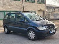 Gebraucht Opel Zafira Elegance 101 PS (74 kW) 2002 Blau Van / Kleinbus