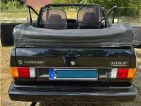 Gebraucht VW Golf Cabriolet Sportline 98 PS (72 kW) 1992 Schwarz Cabrio
