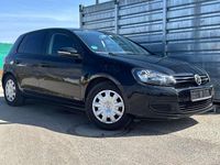 Gebraucht VW Golf VI Trendline 80 PS (58 kW) 2010 Schwarz Kleinwagen