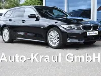 Gebraucht BMW 320e Sport Line 204 PS (150 kW) 2022 Schwarz ii Kombi
