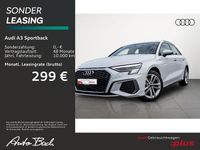 Gebraucht Audi A3 S-Line 204 PS (150 kW) 2024 Gletscherweiß metallic Limousine