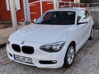 Gebraucht BMW 114 102 PS (75 kW) 2015 Weiß Kleinwagen