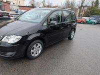Gebraucht VW Touran Highline 105 PS (77 kW) 2009 Schwarz Van / Kleinbus