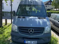 Gebraucht Mercedes Sprinter 163 PS (119 kW) 2014 Grau Van