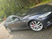 Used Tesla Model S 567 kW (772 HP) 2015 Grey Hatchback