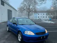 Käytetty Honda Civic 105 HP (77 kW) 2000 Sininen Coupe - kaksiovinen