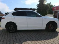 Gebraucht Alfa Romeo Stelvio Veloce 209 PS (153 kW) 2021 Weiß SUV