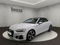 Gebraucht Audi A5 Cabriolet S-Line 150 PS (110 kW) 2024 Gletscherweiß metallic/verdeck schwarz Cabrio