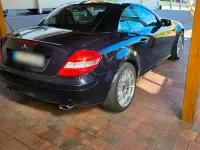 Gebraucht Mercedes SLK350 272 PS (200 kW) 2005 Blau Cabrio