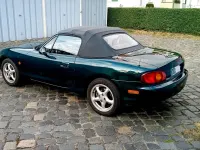 Gebraucht Mazda MX5 110 PS (80 kW) 2000 Grün Cabrio