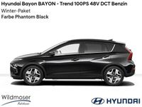 gebraucht Hyundai Bayon BAYON ❤️- Trend 100PS 48V DCT Benzin ⌛ 5 Monate Lieferzeit ✔️ mit Winter-Paket